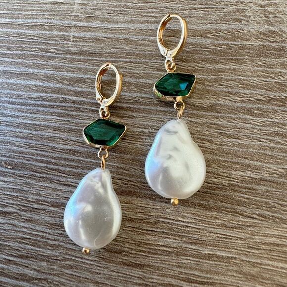 Bohemian hoop earrings A996 - Picture 2 of 4